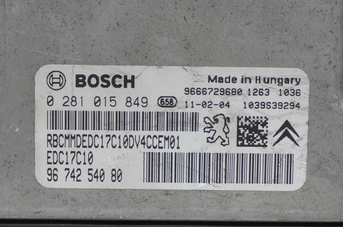Calculateur moteur Citroen C3 II (SC_) 1.4 hdi 70 (sc8hzc, sc8hr0, sc8hp4) (2009) 5 portes occasion — photo 2