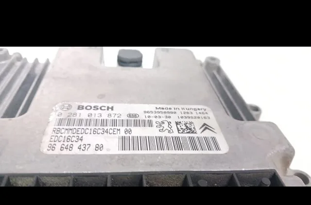 Calculateur moteur Citroën C3 PICASSO (SH_) 1.6 hdi (2009) 5 portes occasion