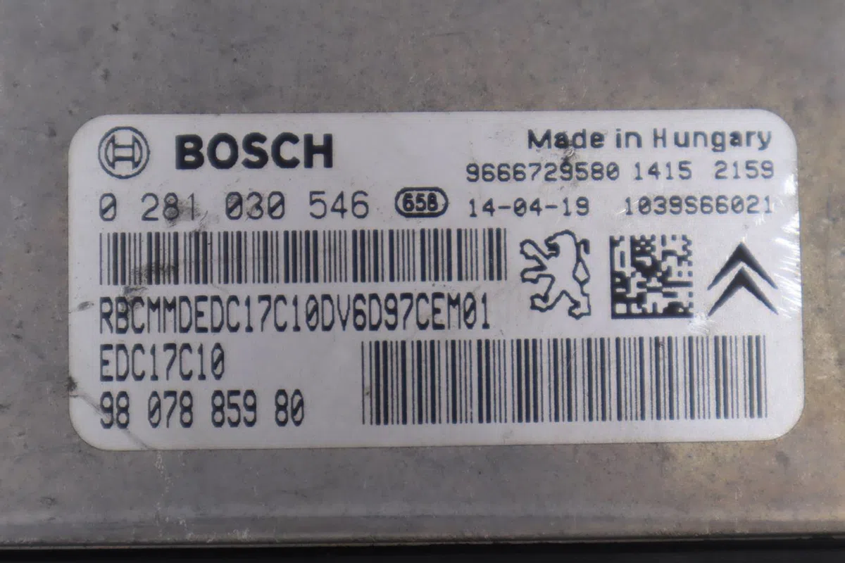 Calculateur moteur Citroën C3 PICASSO (SH_) 1.6 hdi 90 (2010) 5 portes occasion — photo 2