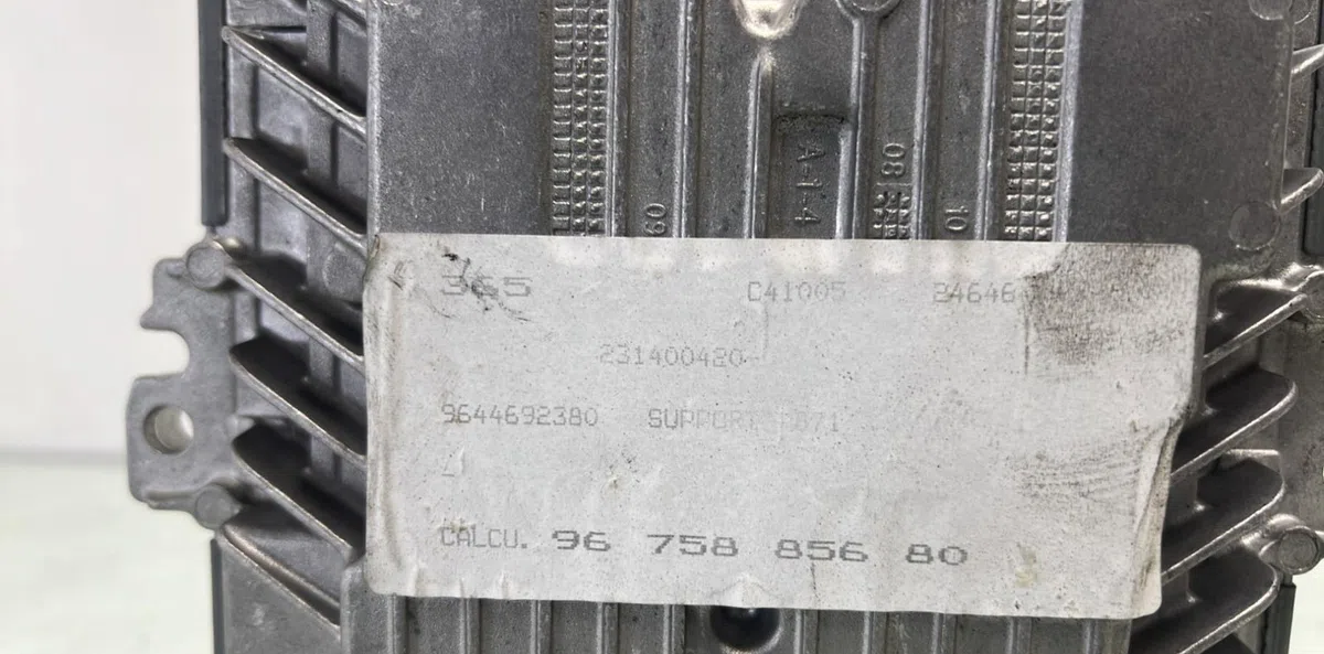 Calculateur moteur CITROEN C4 2 PHASE 1 occasion