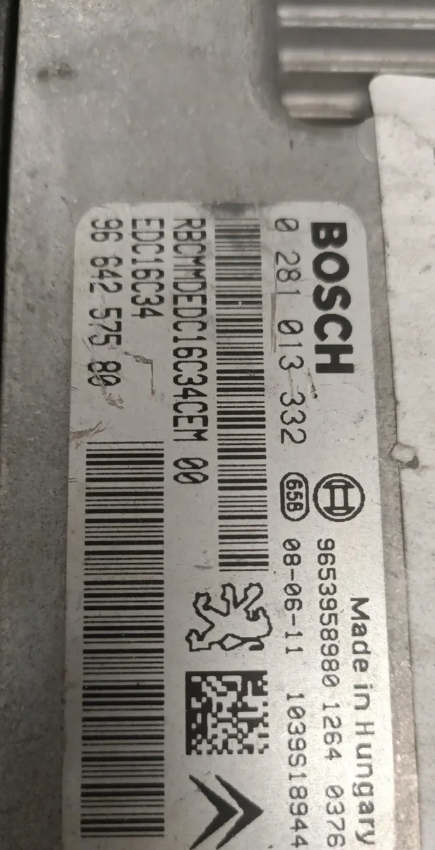 Calculateur moteur Citroen C4 Coupé (LA_) 1.6 hdi (2004-2011) occasion