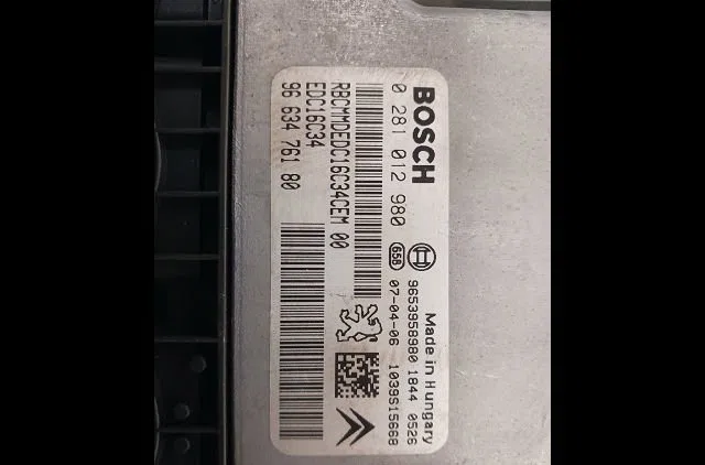 Calculateur moteur Citroën C4 GRAND PICASSO I (UA_) 1.6 hdi (2006-2011) 5 portes occasion