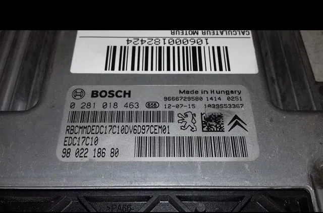 Calculateur moteur Citroen C4 II (NC_) 1.6 hdi 90 (2009) 5 portes occasion — photo 3
