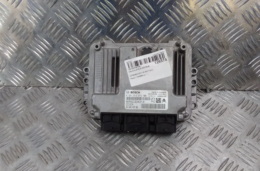 Calculateur moteur Citroen C5 III Break (RW_) 1.6 hdi 110 (2008) 5 portes occasion — photo 2