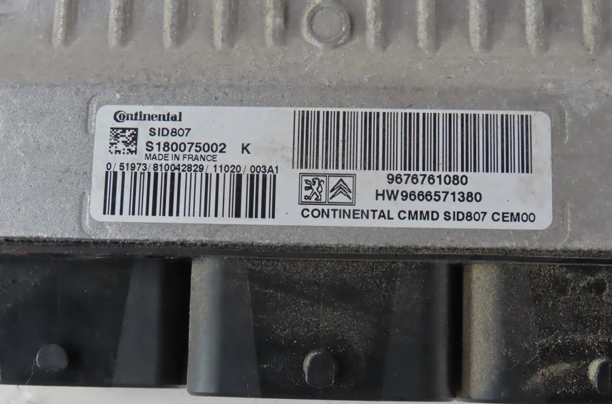 Calculateur moteur Citroen DS3 (SA_) 1.6 hdi 110 (2009-2015) occasion — photo 3