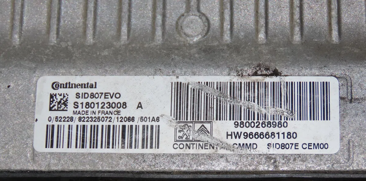 Calculateur moteur Citroën DS3 (SA_) 1.6 hdi 110 (2009-2015) occasion — photo 2