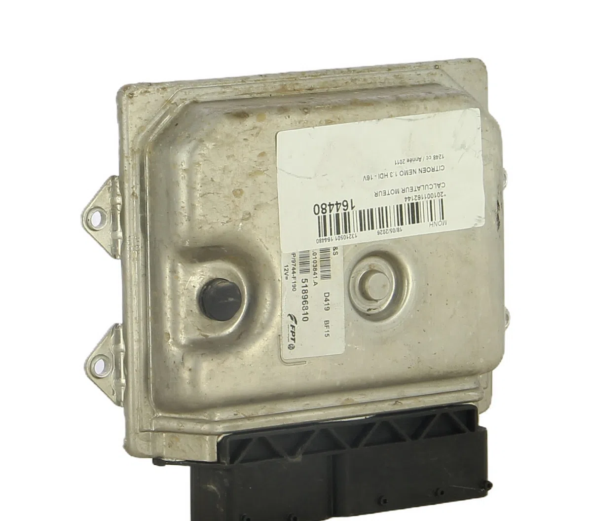 Calculateur moteur Citroen NEMO Camionnette-Monospace (AA_) 1.3 hdi 75 (2010) 3 portes occasion — photo 2