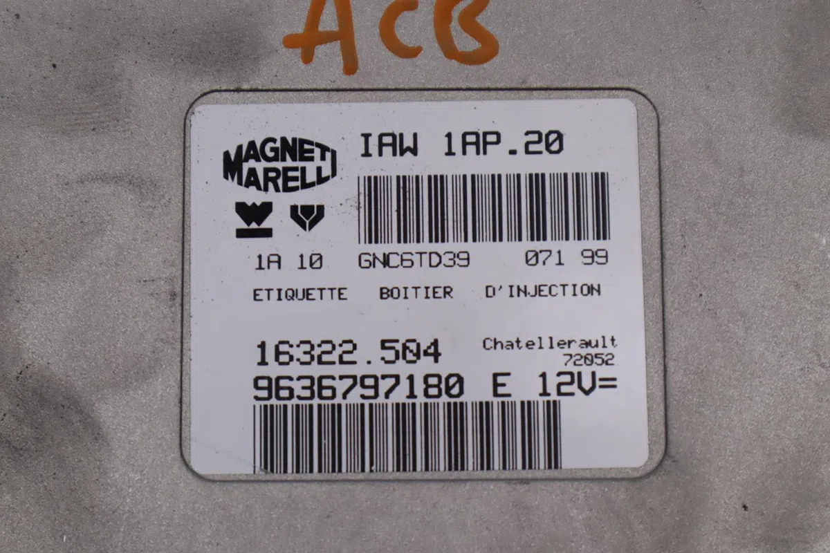 Calculateur moteur Citroën XSARA (N1) 1.8 i (1997-2000) occasion — photo 2