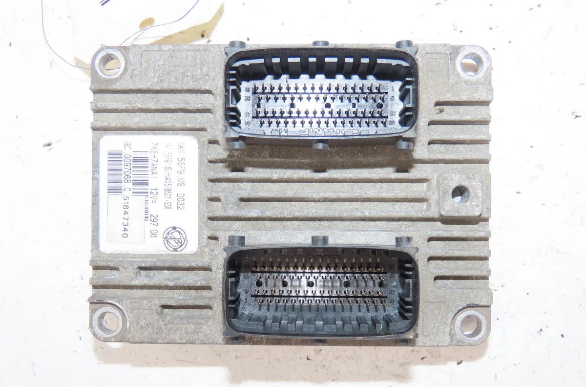 Calculateur moteur Fiat 500 (312_) 1.2 (312axa1a) (2007) 3 portes occasion — photo 2