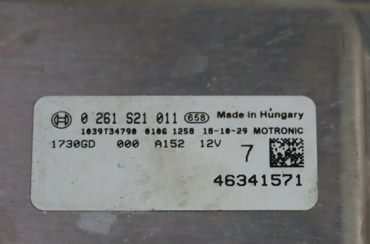 Calculateur moteur FIAT 500 II occasion — photo 2