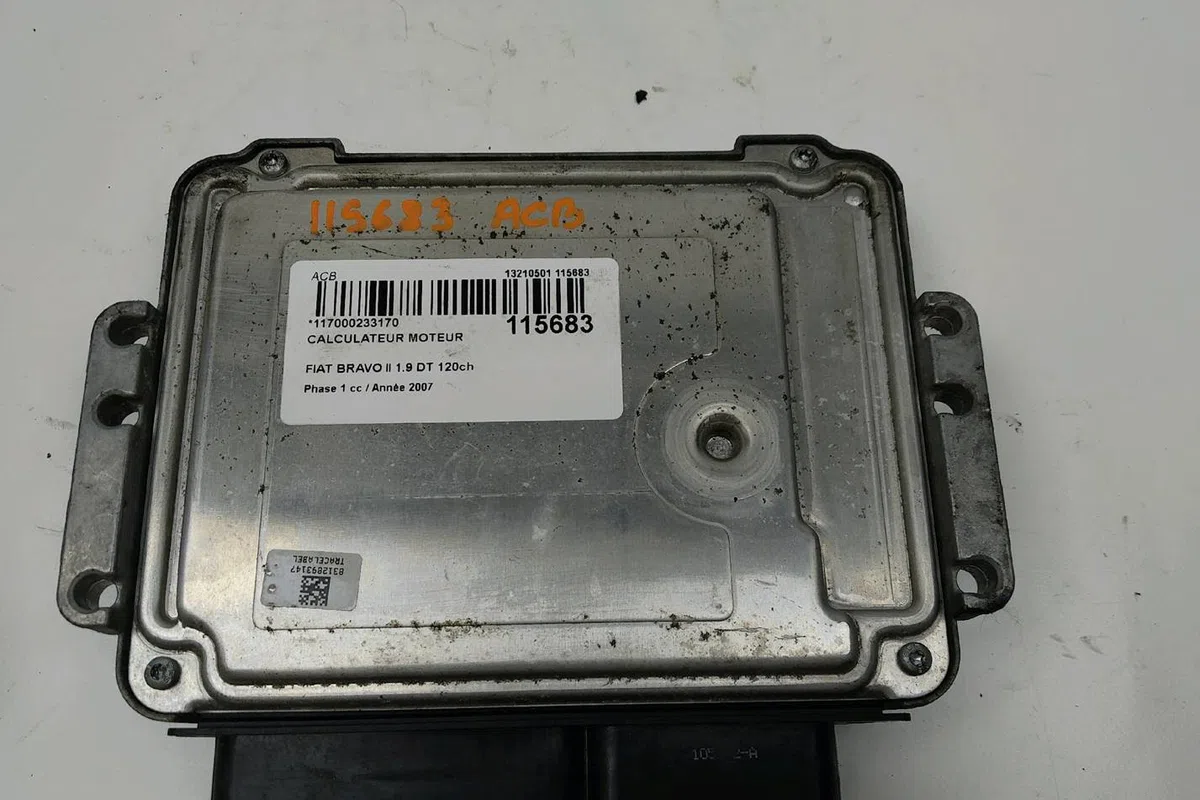 Calculateur moteur Fiat BRAVO II (198_) 1.9 d multijet (198axb1a) (2007-2014) occasion — photo 2