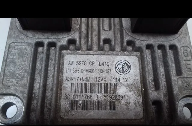 Calculateur moteur Fiat PANDA (312_, 319_) 1.2 (312pxa1a) (2012) occasion