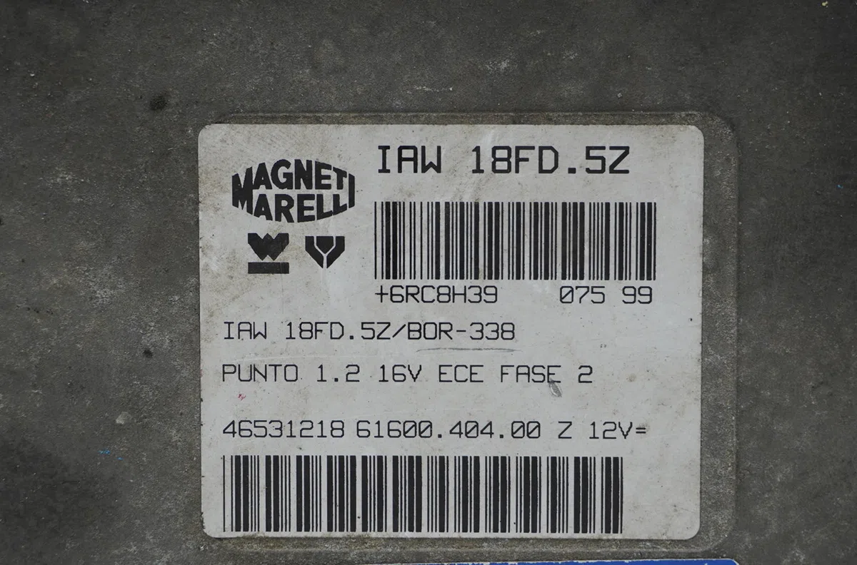 Calculateur moteur Fiat PUNTO (176_) 1.2 16v (1997-1999) occasion — photo 3
