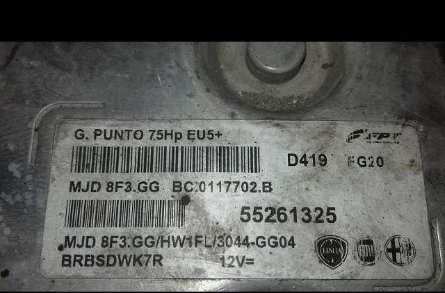 Calculateur moteur Fiat PUNTO (199_) 1.3 d multijet (2012) occasion — photo 4