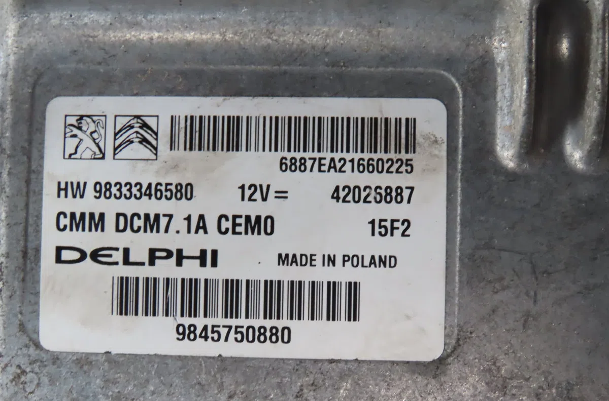 Calculateur moteur Fiat SCUDO Camionnette 2.0 multijet 145 (506) (2022) occasion