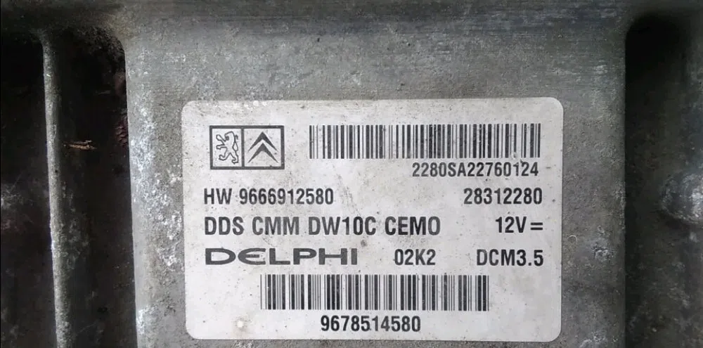 Calculateur moteur Fiat SCUDO Camionnette (270_, 272_) 2.0 d multijet (2007-2016) occasion — photo 2