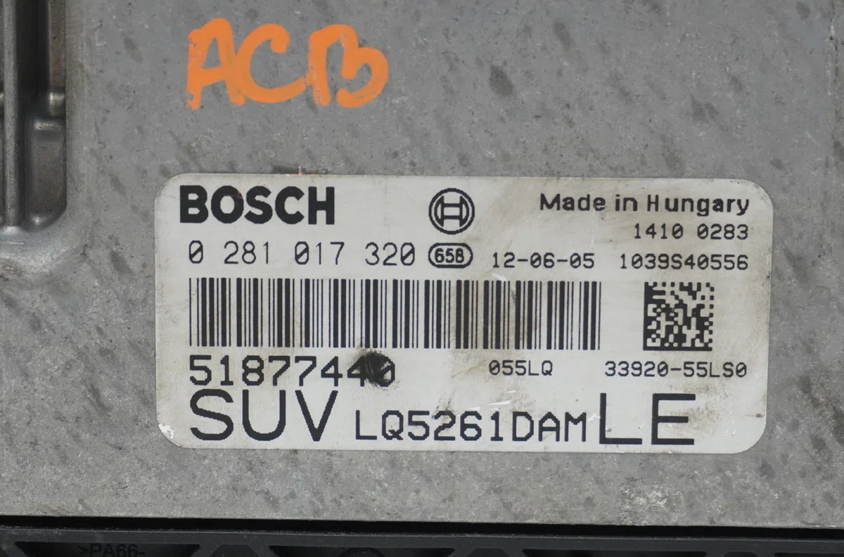 Calculateur moteur Fiat SEDICI (189_) 2.0 d multijet 4x4 (2006-2014) occasion — photo 3