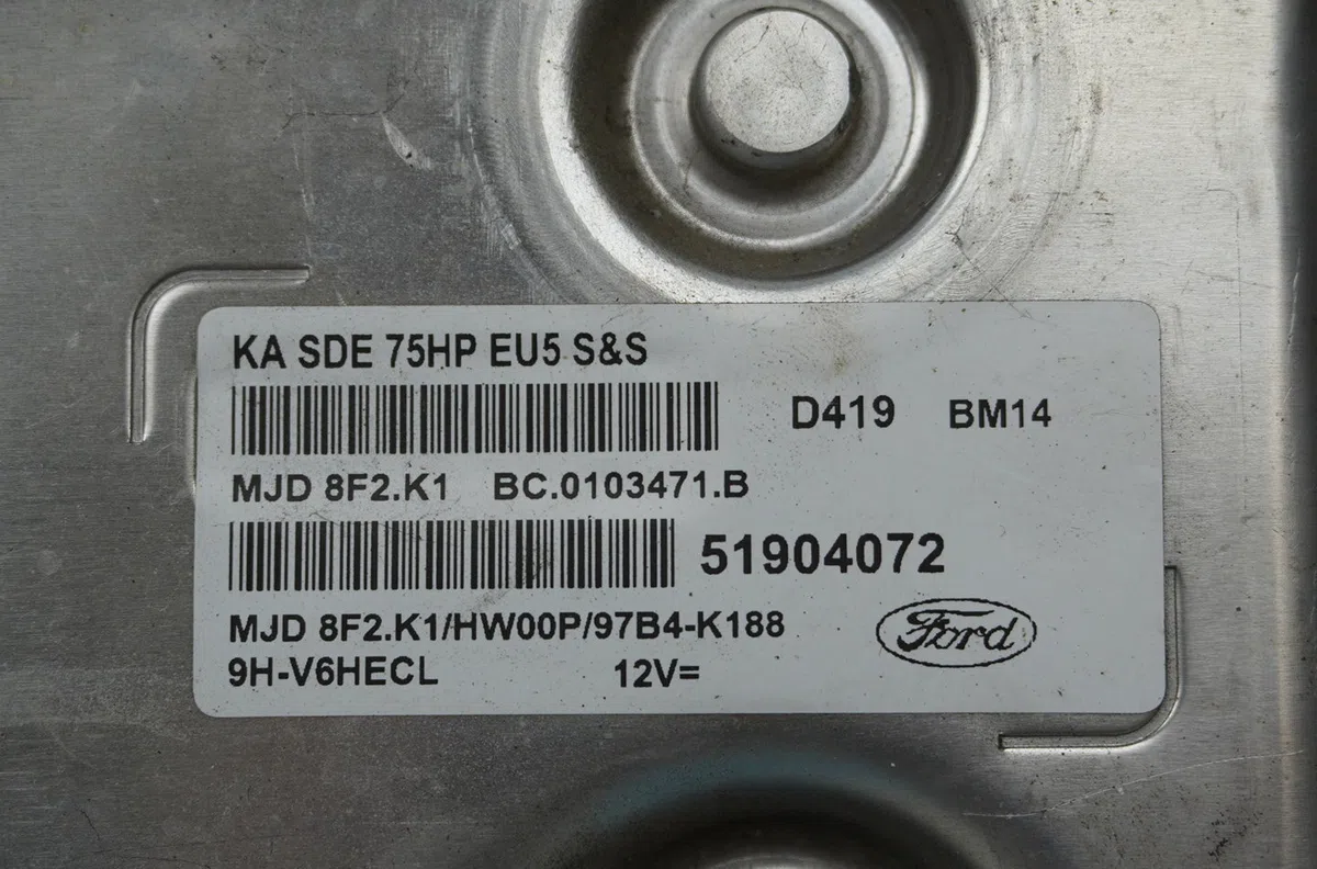 Calculateur moteur Ford KA (RU8) 1.3 tdci (2008-2016) occasion