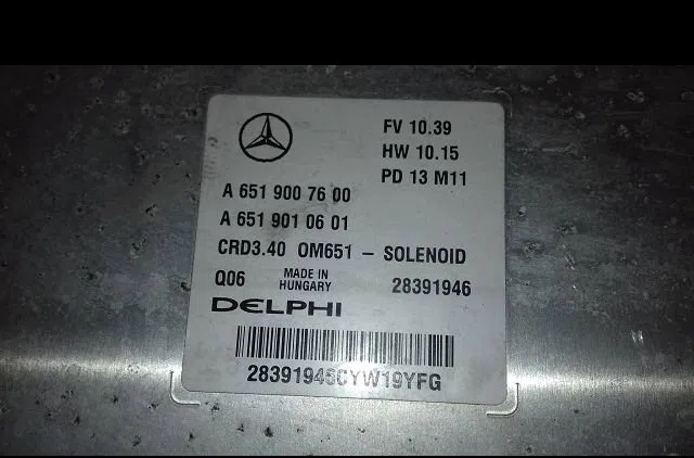 Calculateur moteur Mercedes-benz CLASSE A (W176) A 200 cdi (176.001) (2012-2014) occasion — photo 3