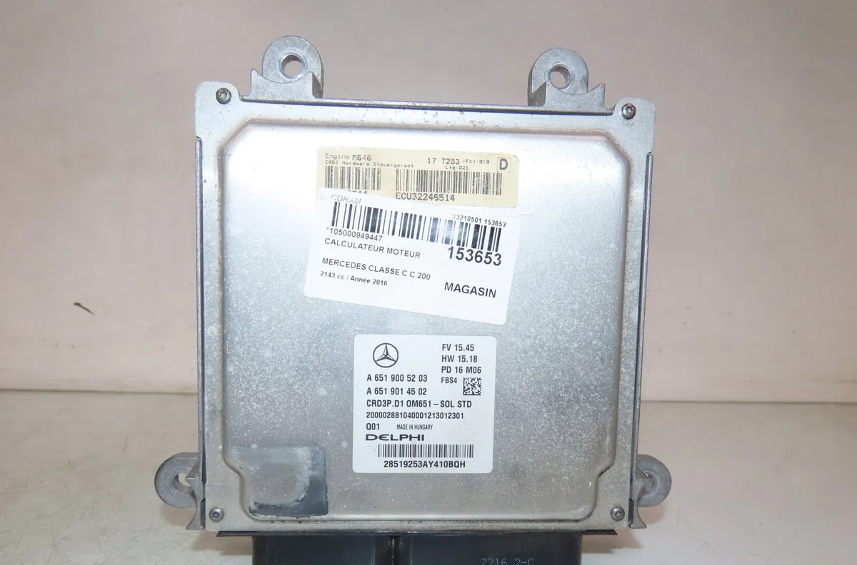Calculateur moteur Mercedes-benz CLASSE C (W205) C 200 d (205.007) (2015-2018) occasion — photo 2