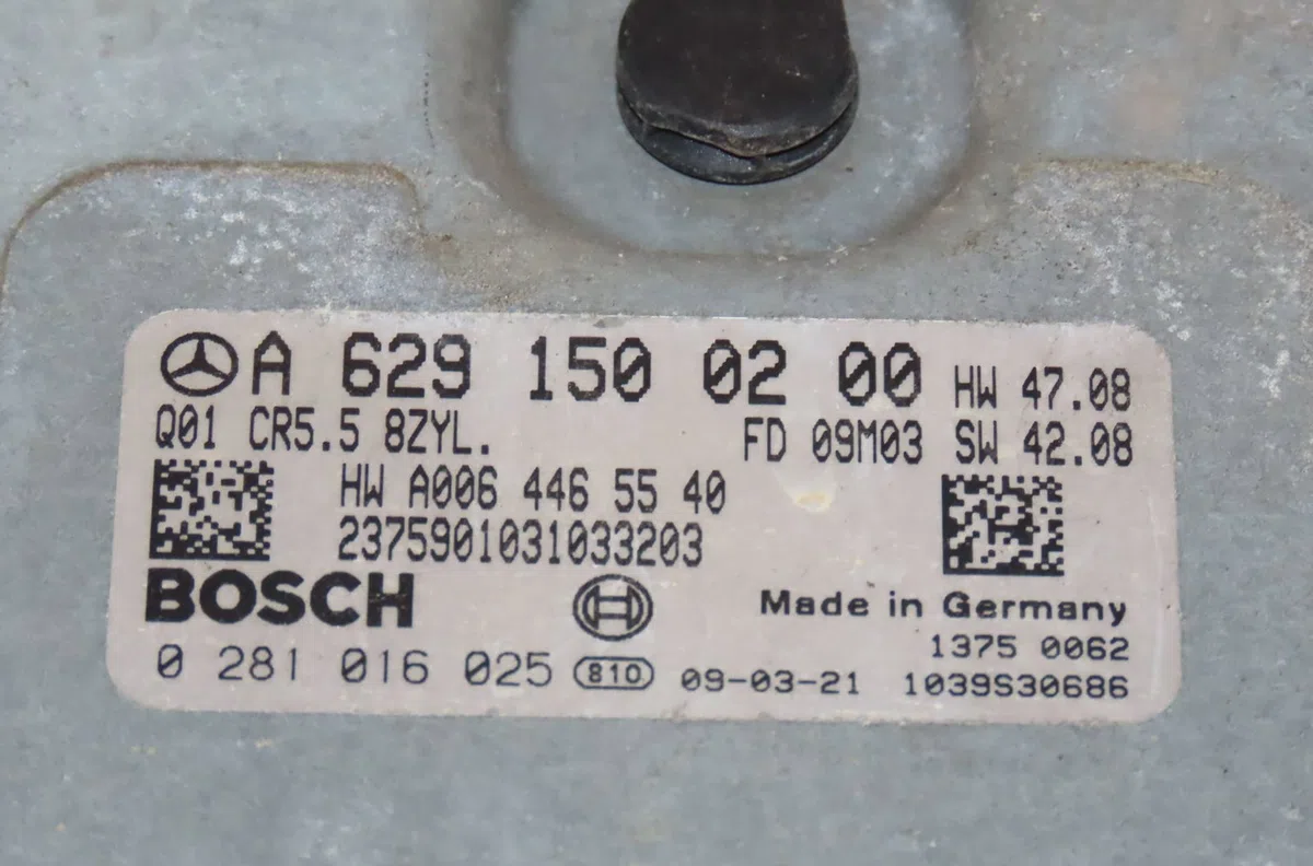 Calculateur moteur Mercedes-benz CLASSE GL (X164) Gl 450 cdi 4-matic (164.828) (2009-2012) occasion — photo 2