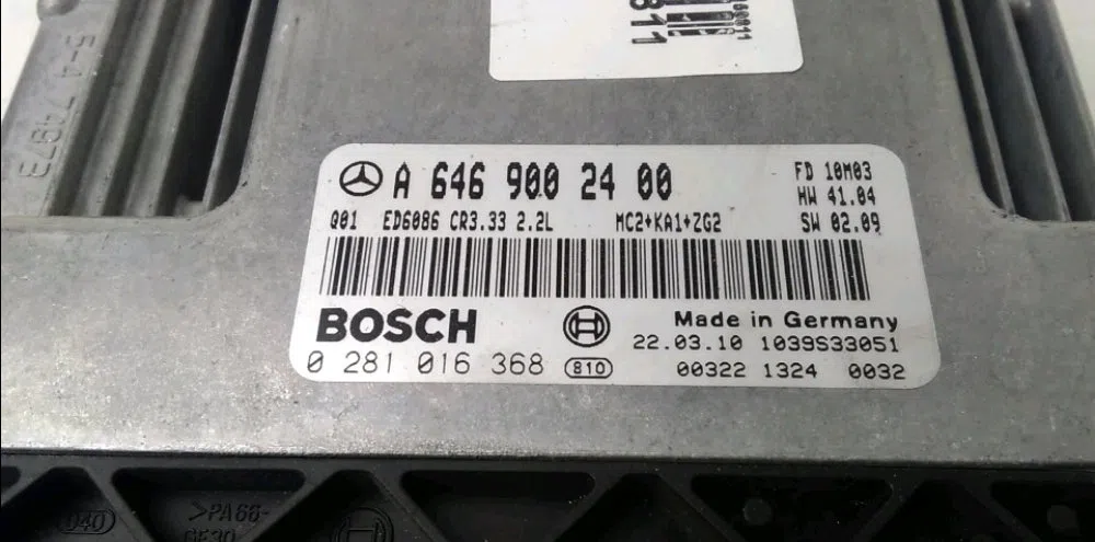 Calculateur moteur Mercedes-benz VITO - MIXTO Camionnette (W639) 111 cdi (639.601, 639.603, 639.605) (2003) occasion