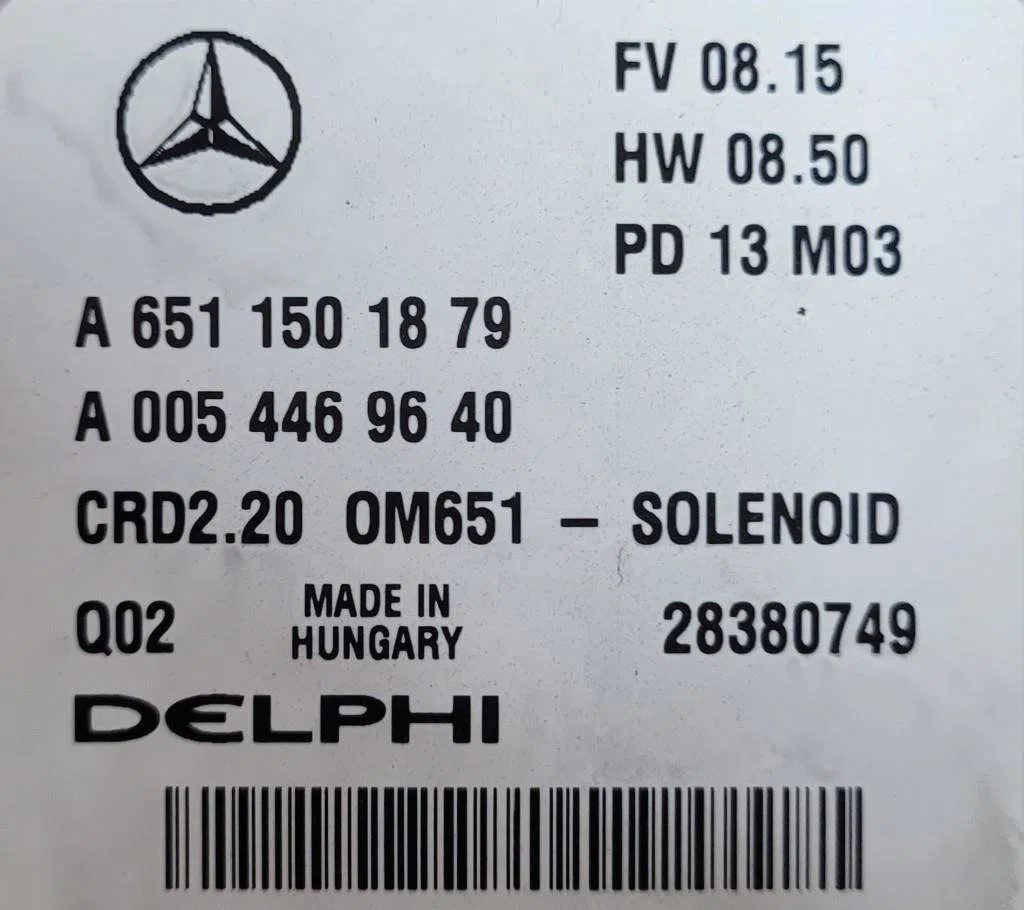 Calculateur moteur Mercedes-benz VITO - MIXTO Camionnette (W639) 113 cdi (639.601, 639.603, 639.605) (2010) occasion — photo 3