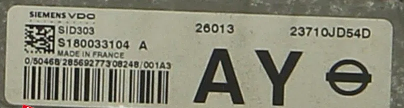 Calculateur moteur Nissan QASHQAI - QASHQAI 2 I (J10, NJ10, JJ10E) 1.5 dci (2010-2013) 5 portes occasion
