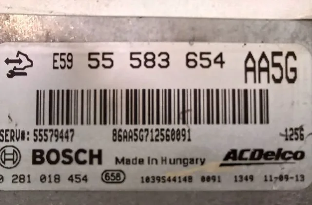 Calculateur moteur Opel ASTRA J Sports Tourer (P10) 2.0 cdti (35) (2010-2015) occasion