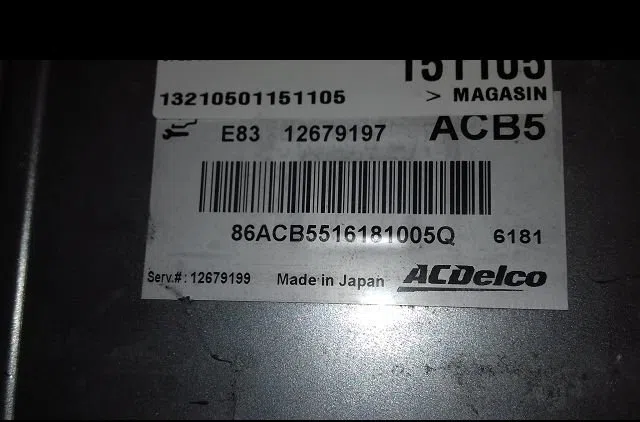 Calculateur moteur Opel CORSA E (X15) 1.4 (08, 68) (2014) occasion — photo 2