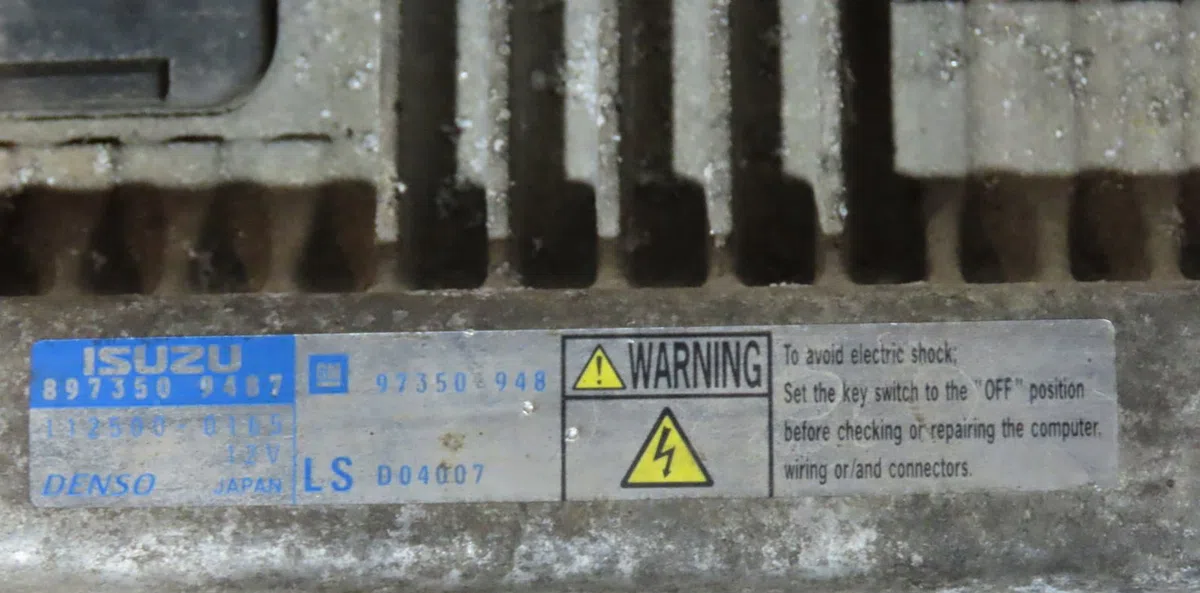 Calculateur moteur Opel MERIVA A Monospace (X03) 1.7 cdti (e75) (2003-2010) occasion — photo 2
