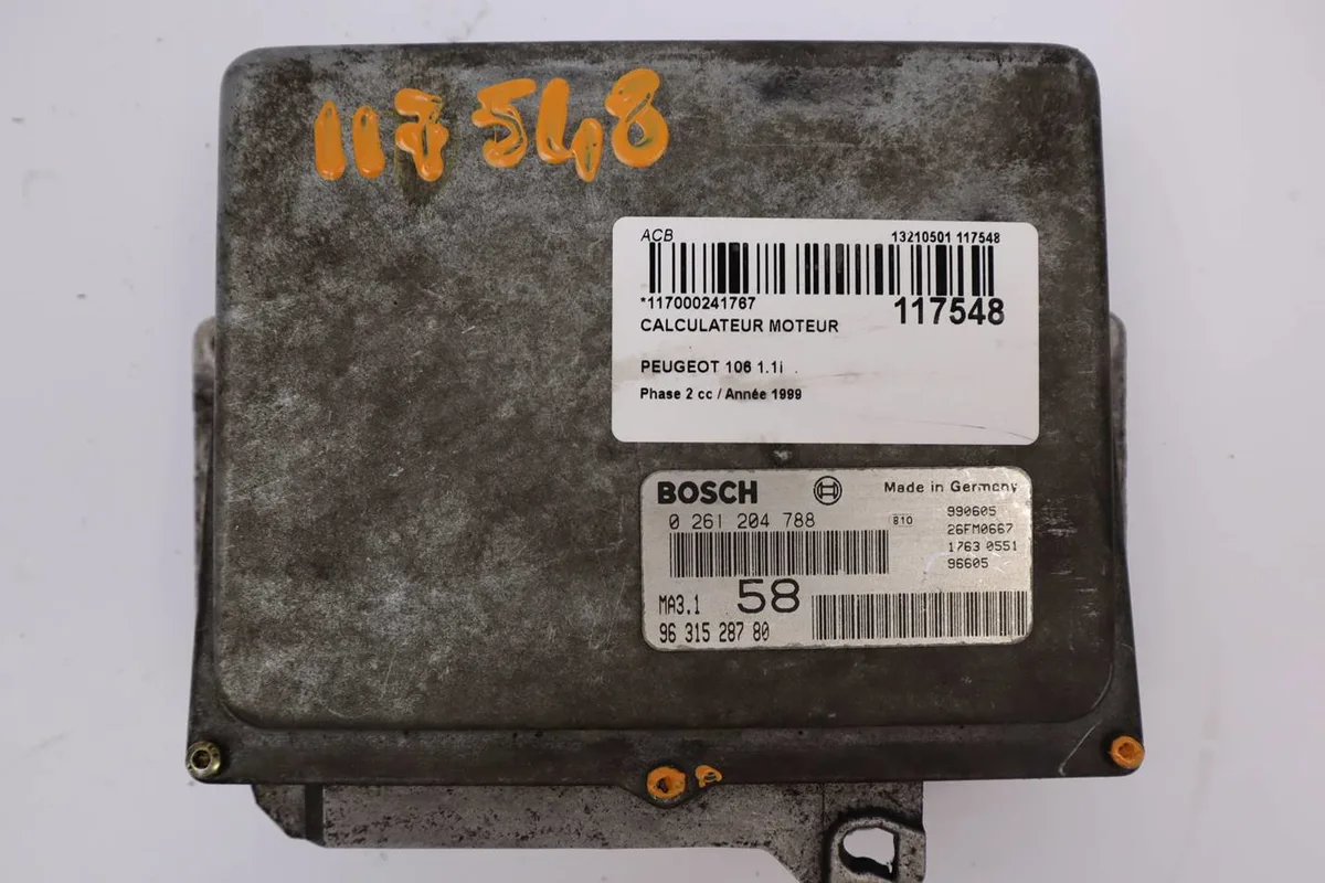 Calculateur moteur Peugeot 106 II (1A_, 1C_) 1.1 i (1996-2004) occasion