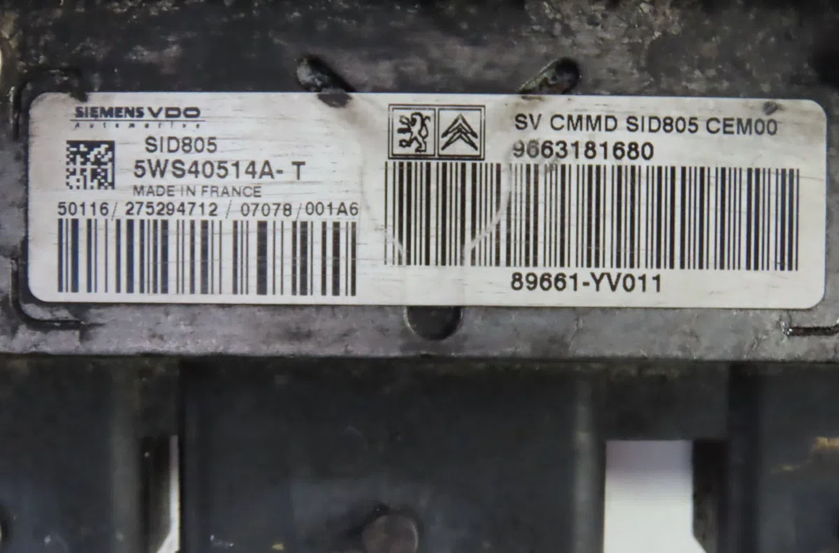 Calculateur moteur Peugeot 107 (PM_, PN_) 1.4 hdi (2005-2014) occasion — photo 2