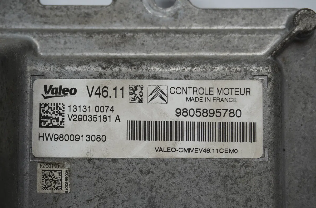 Calculateur moteur Peugeot 2008 I (CU_) 1.2 vti (2013-2018) occasion — photo 2