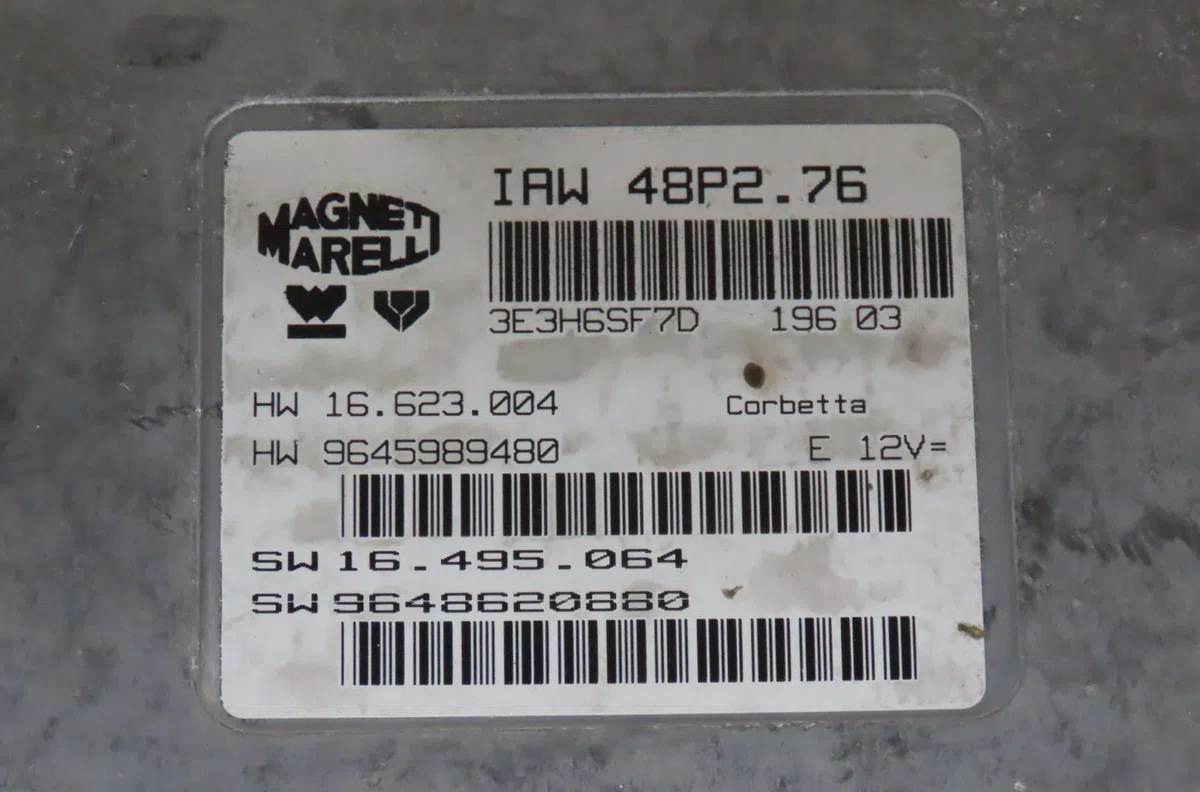 Calculateur moteur Peugeot 206 3-5 portes (2A-C) 1.1 i (1998-2007) occasion — photo 2