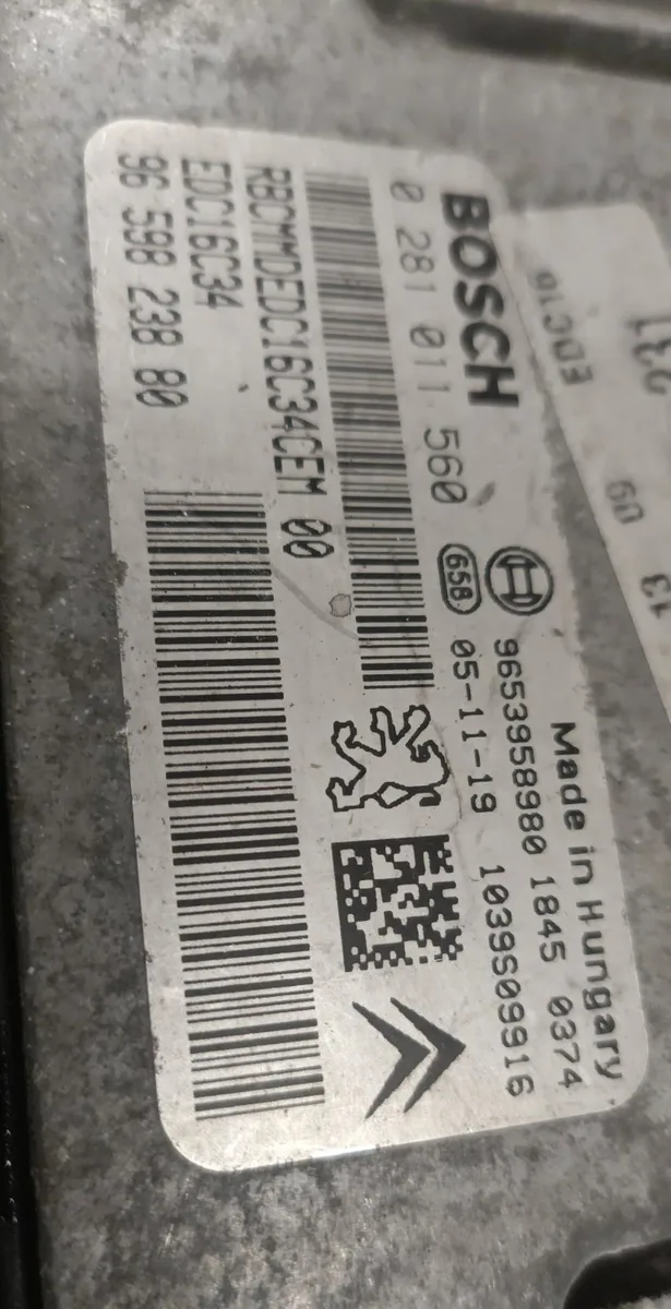 Calculateur moteur Peugeot 206 3-5 portes (2A-C) 1.6 hdi 110 (2004-2007) occasion