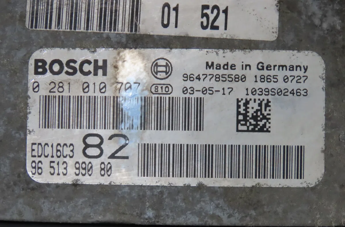 Calculateur moteur Peugeot 206 Van 1.4 hdi (2001-2009) occasion — photo 2