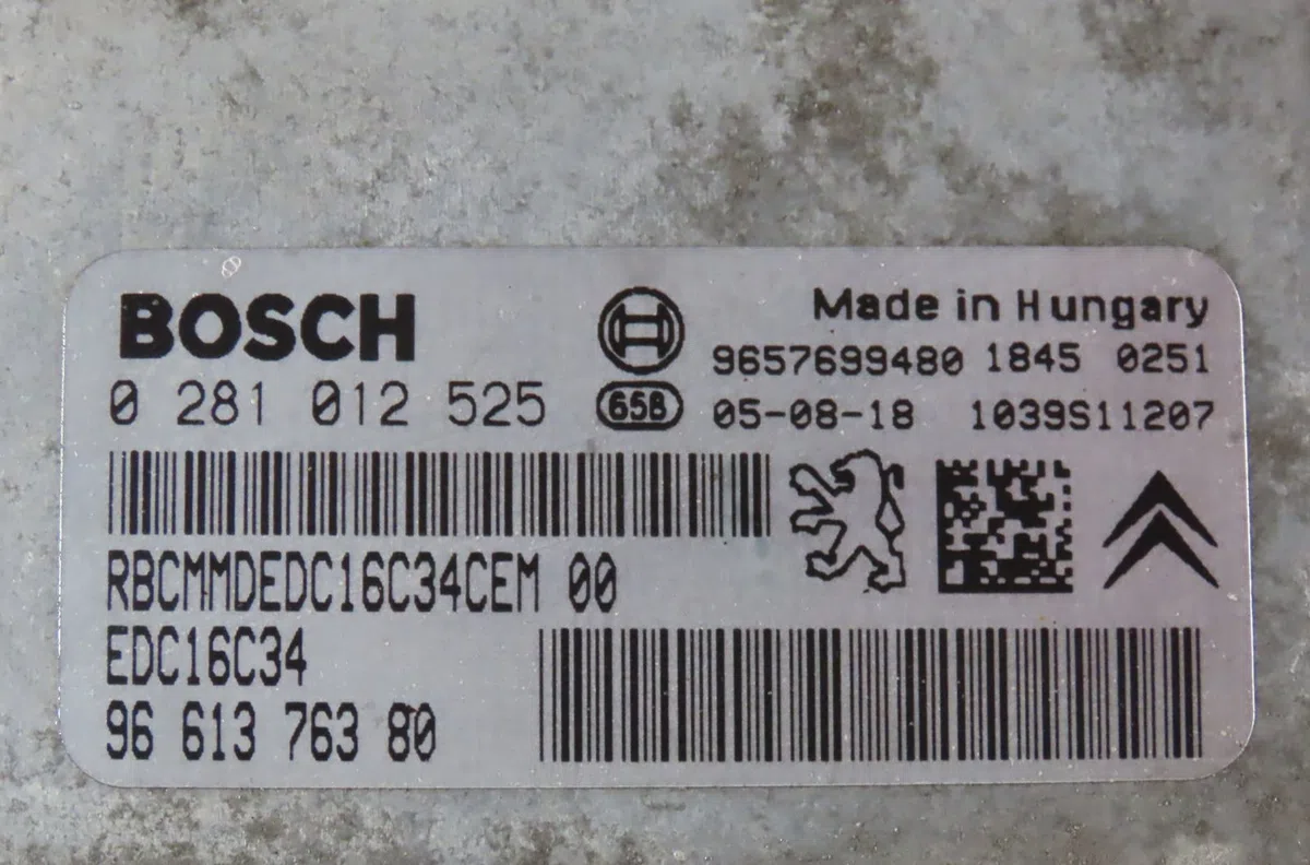 Calculateur moteur Peugeot 206 Van 1.4 hdi (2001-2009) occasion — photo 2