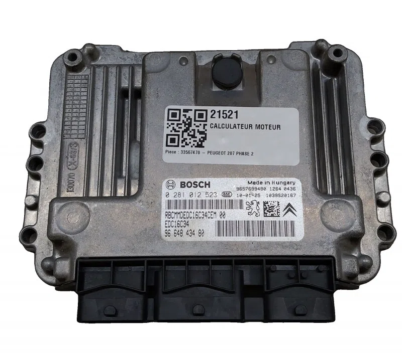 CALCULATEUR MOTEUR PEUGEOT 207 0281012523 — photo 3