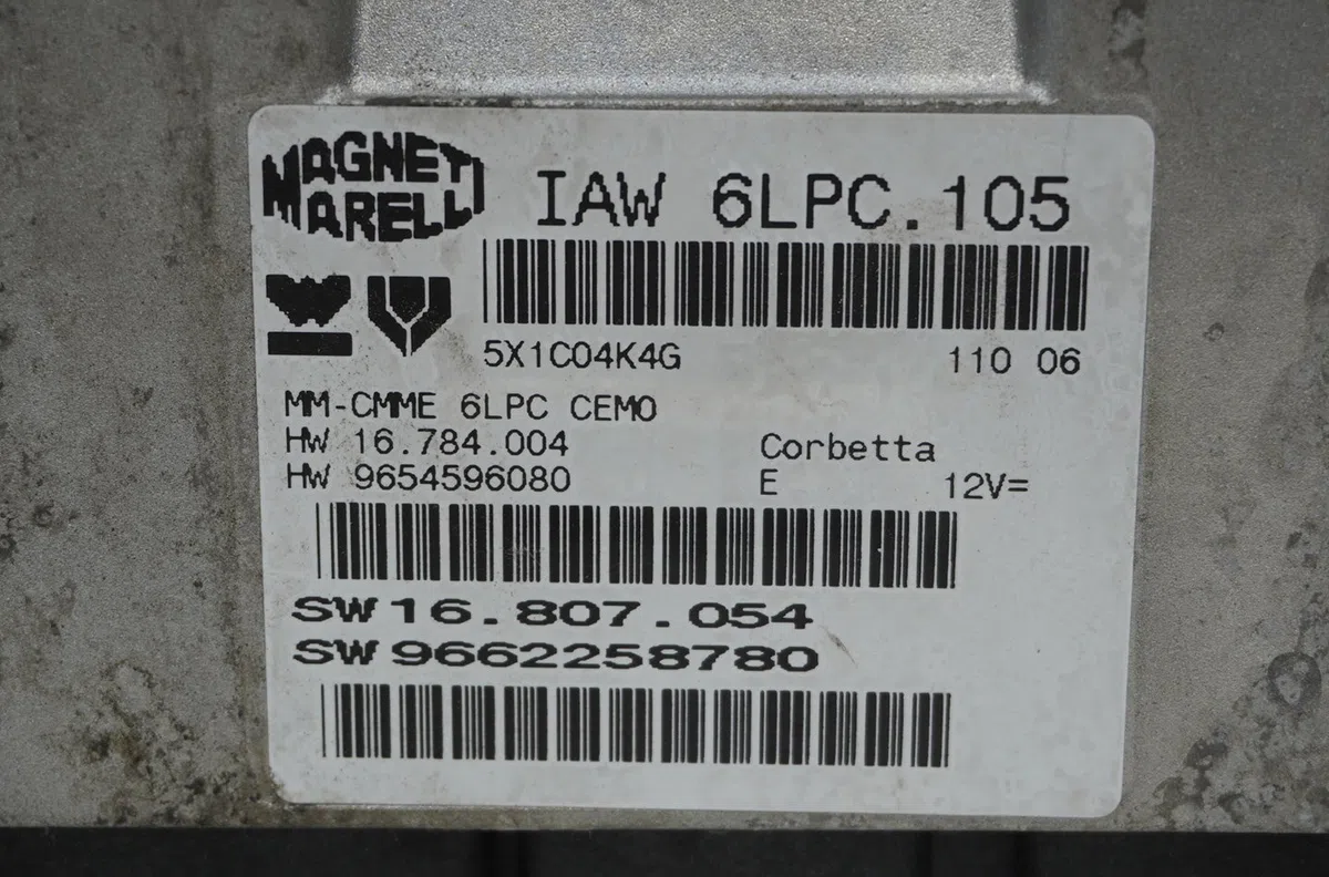 Calculateur moteur Peugeot 207-207 (WA_, WC_) 1.4 16v (2006-2013) 3 portes occasion — photo 4