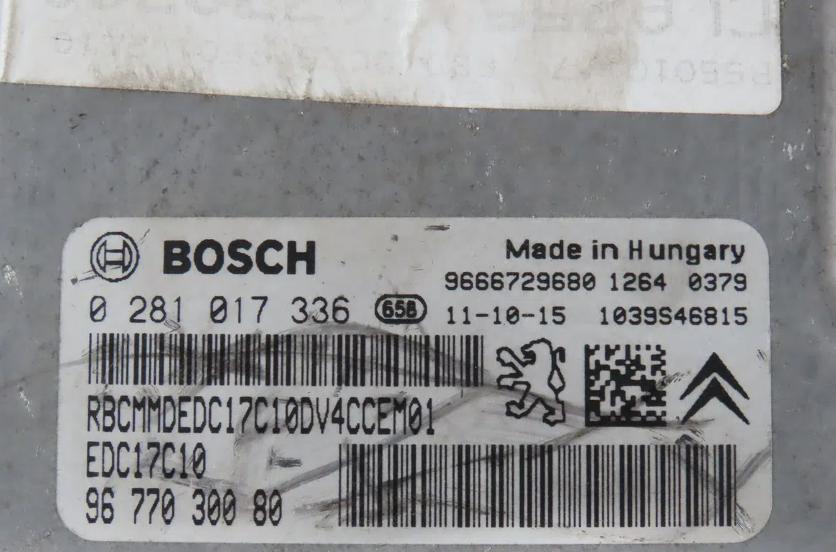 Calculateur moteur Peugeot 207-207 (WA_, WC_) 1.4 hdi (2006-2015) 5 portes occasion — photo 2