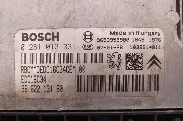 Calculateur moteur Peugeot 207-207 (WA_, WC_) 1.6 hdi (2006-2013) 5 portes occasion