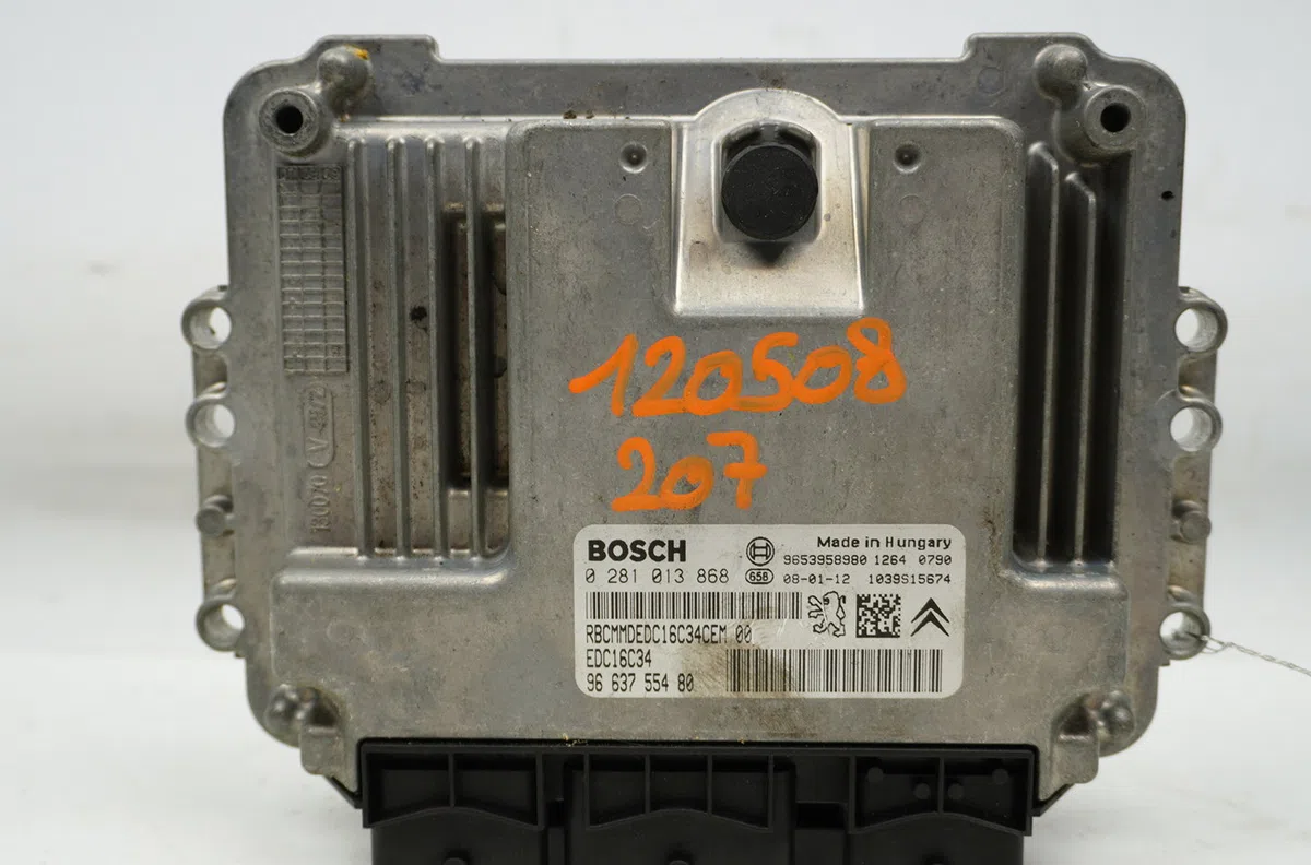 Calculateur moteur Peugeot 207-207 (WA_, WC_) 1.6 hdi (2006-2013) 5 portes occasion — photo 2