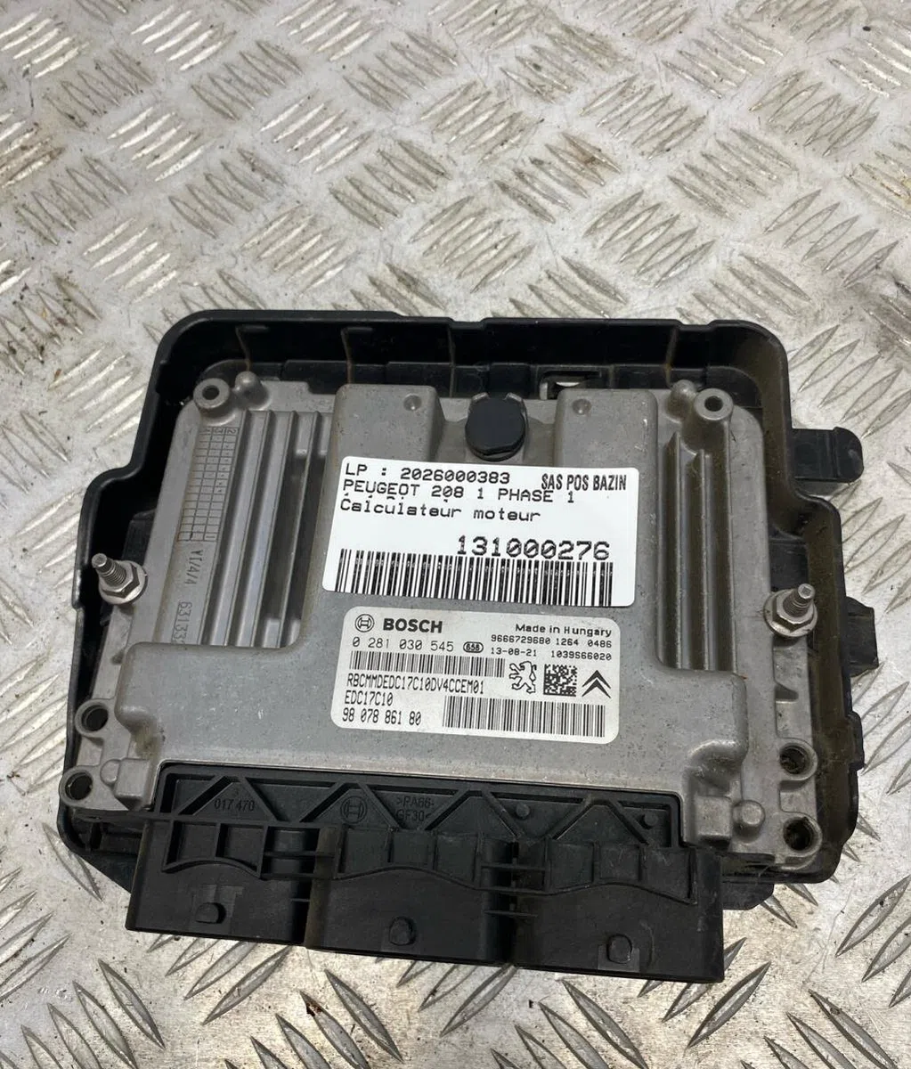Calculateur moteur PEUGEOT 208 1 PHASE 1 occasion — photo 3