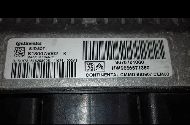 Calculateur moteur Peugeot 3008 Monospace (0U_) 1.6 hdi (2009-2016) 5 portes occasion — photo 3
