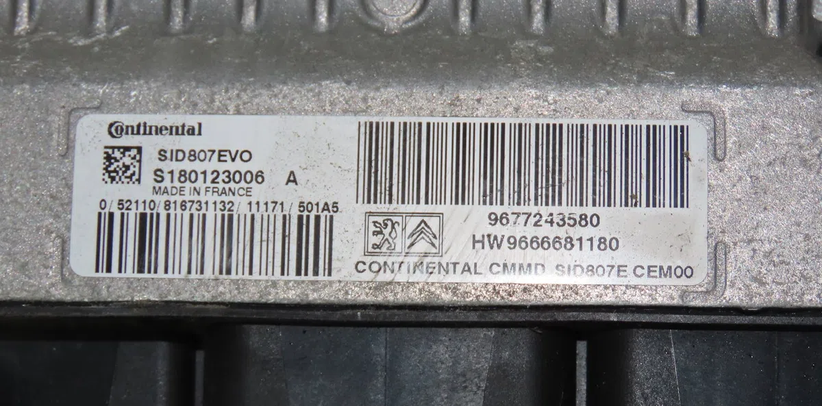 Calculateur moteur Peugeot 3008 Monospace (0U_) 1.6 hdi (2009-2016) 5 portes occasion — photo 2