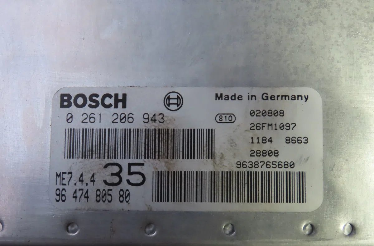 Calculateur moteur Peugeot 307 (3A-C) 1.6 16v (2000-2007) 5 portes occasion — photo 2