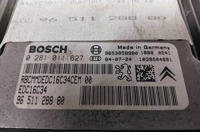 Calculateur moteur Peugeot 307 (3A-C) 1.6 hdi 110 (2004-2009) 5 portes occasion