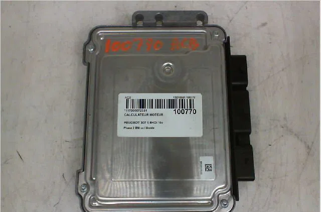 Calculateur moteur Peugeot 307 Break (3E) 1.6 hdi 110 (2004-2008) 5 portes occasion