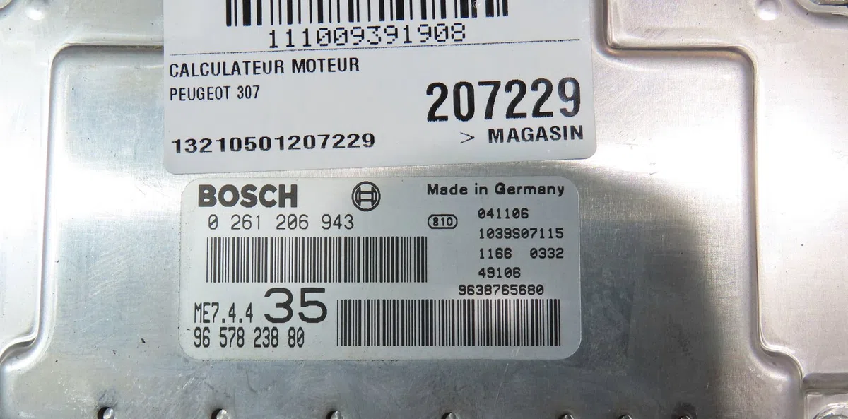 Calculateur moteur Peugeot 307 SW (3H) 1.6 16v (2002-2008) occasion